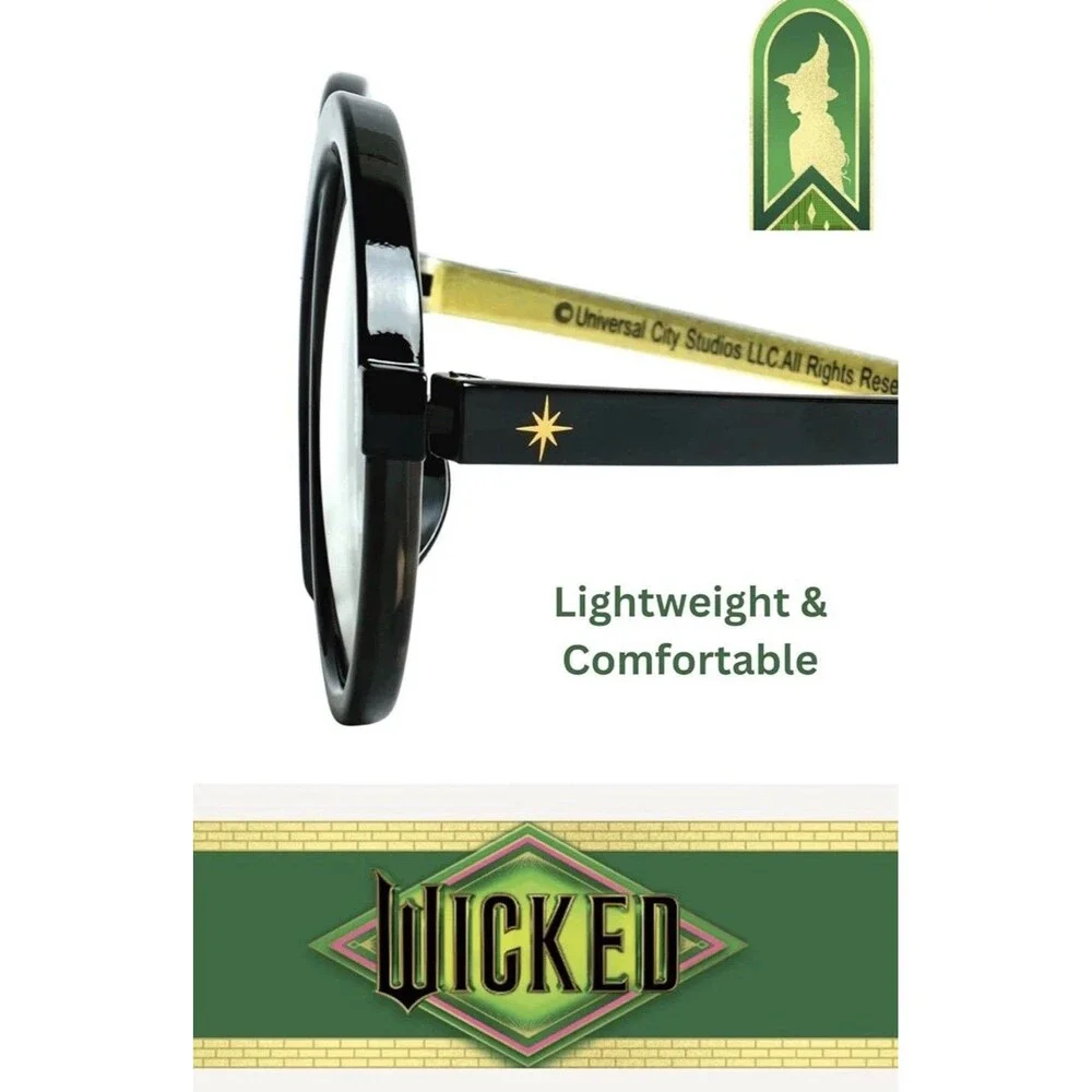 Wicked Official Universal Studios Elphaba SunStaches Child Glasses